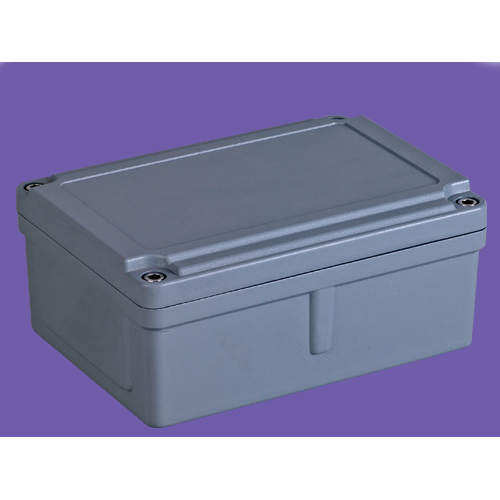 Kundenspezifisches Aluminium-Elektronikgehäuse Aluminium-Wandmontagebox Hochleistungs-Aluminium-Top-Box AWP074 mit Größe 185 * 135 * 85 mm
